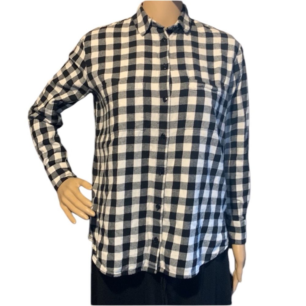 💰BOGO FREE Madewell Checkered Button Down Top